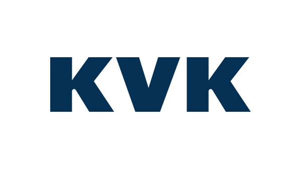 Logo Nederlandse Kamer van Koophandel - KVK op transparante achtergrond - 600 * 337 pixels